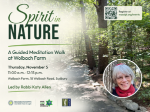 Spirit in Nature: A Guided Meditation Walk at Wolbach Farm